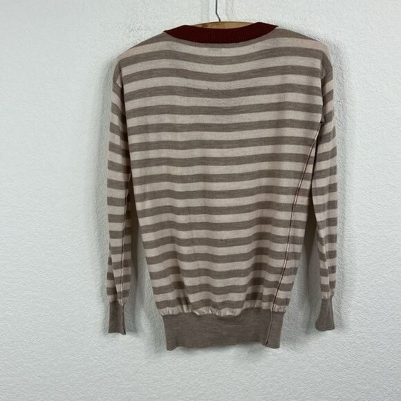 Madewell Striped Wallace Merino Wool Crew Neck Sweater - Picture 4 of 8